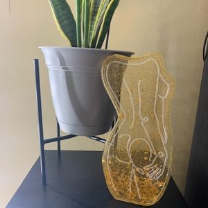 Outline of Woman Body Decor